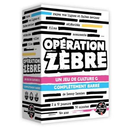 Operation Zebre  Ikaipaka jeux & jouets Royan