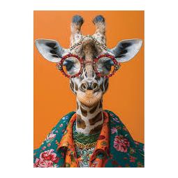 Puzzle 1000p Crazy Girafe  Ikaipaka jeux & jouets Royan