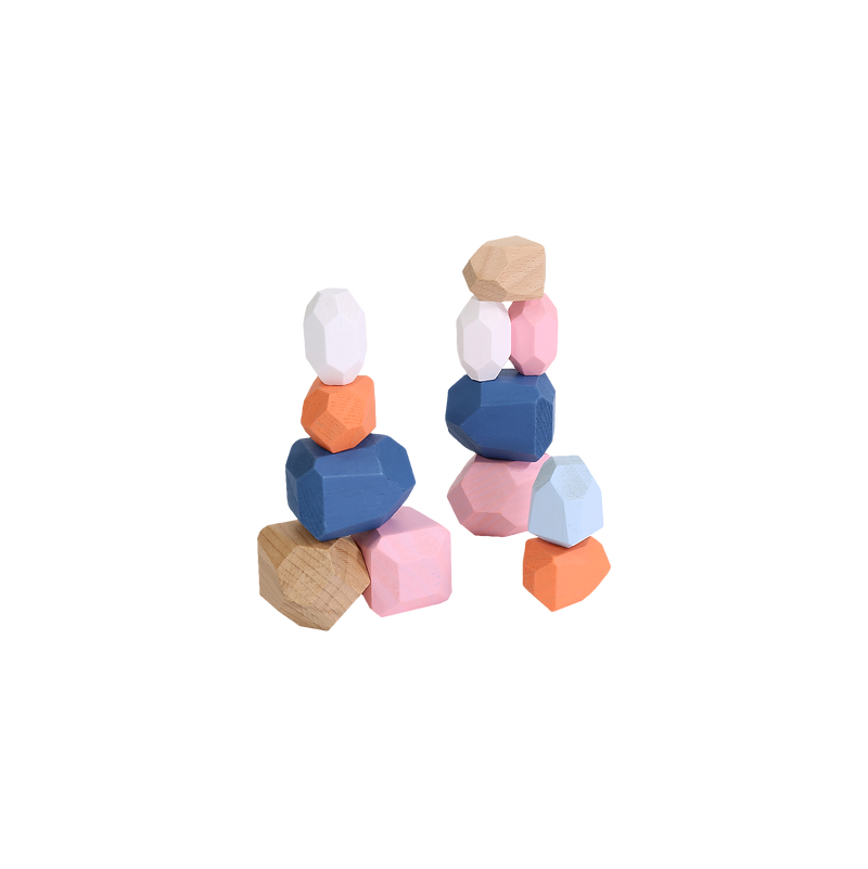 Mindful Living - Stacking Stones Tower Building  Ikaipaka jeux