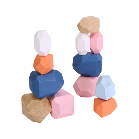 Mindful Living - Stacking Stones Tower Building  Ikaipaka jeux
