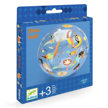 Ballon Gonflable Dino 35 cm Djeco Ikaipaka jeux & jouets Royan