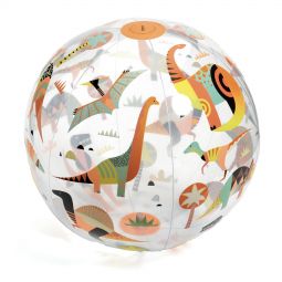 Ballon Gonflable Dino 35 cm Djeco Ikaipaka jeux & jouets Royan