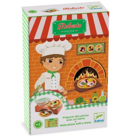 Jeu d'imitation Roberto Pizza Djeco Ikaipaka jeux & jouets Royan