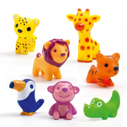 Cubes premier age Troopo-savana Djeco Ikaipaka jeux & jouets
