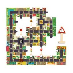 Pop to play Puzzle La ville Djeco Ikaipaka jeux & jouets Royan
