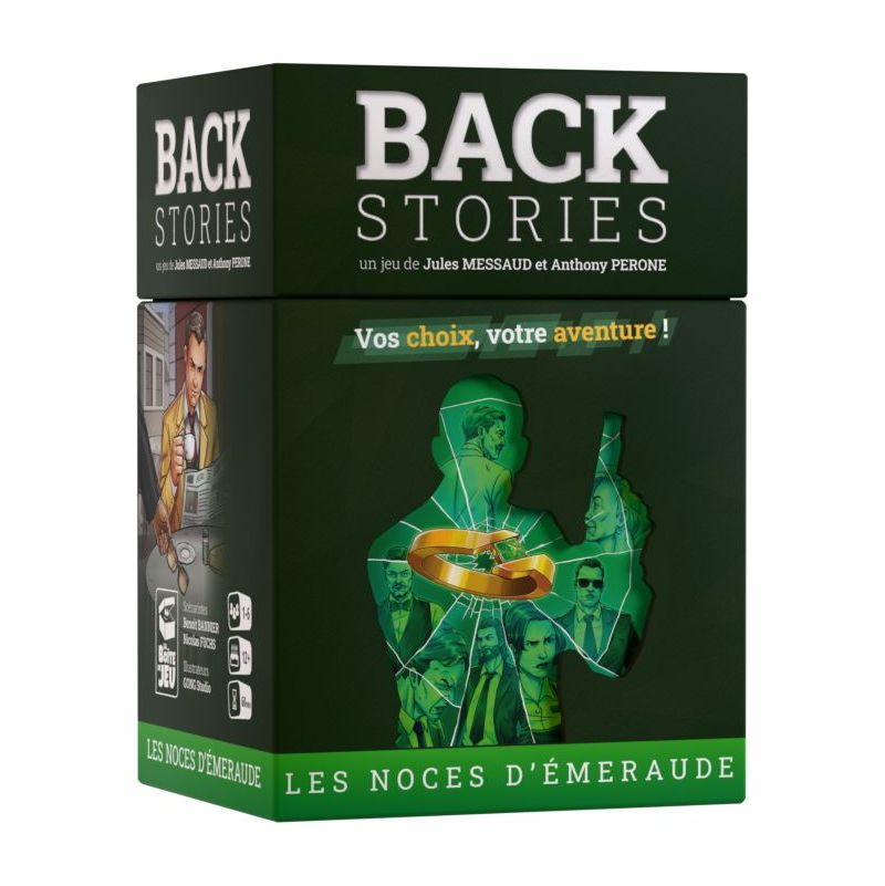 Backstories Les Noces D'emeraude  Ikaipaka jeux & jouets Royan