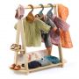 Portant 3 cintres pour tenues Pomea Djeco Ikaipaka jeux &