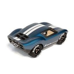 Playforever - Voiture Mini Ken Cash - Bleu/ Blanc - L.17,40cm -