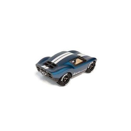 Playforever - Voiture Mini Ken Cash - Bleu/ Blanc - L.17,40cm -