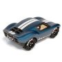 Playforever - Voiture Mini Ken Cash - Bleu/ Blanc - L.17,40cm -