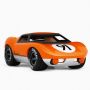 Playforever - Voiture Mini Ken Gibson - Orange - L.17,40cm -