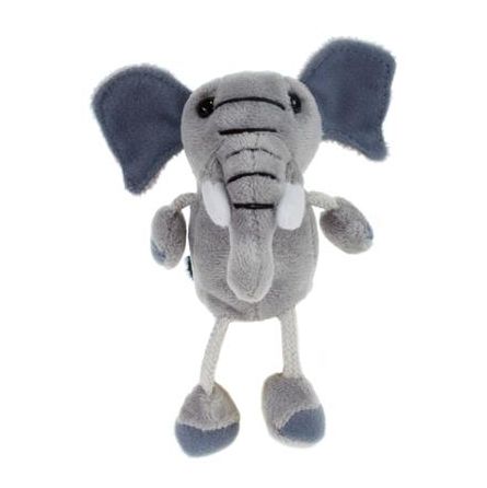 Marionnette à doigt Eléphant The Puppet Compagny Ikaipaka jeux
