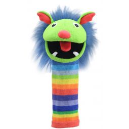 Marionnette Tricotée Ecologique Rainbow The Puppet Compagny