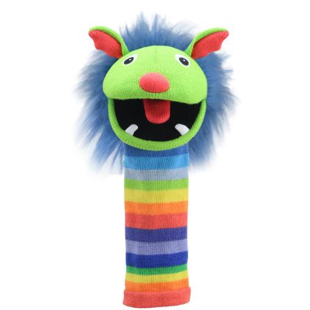 Marionnette Tricotée Ecologique Rainbow The Puppet Compagny