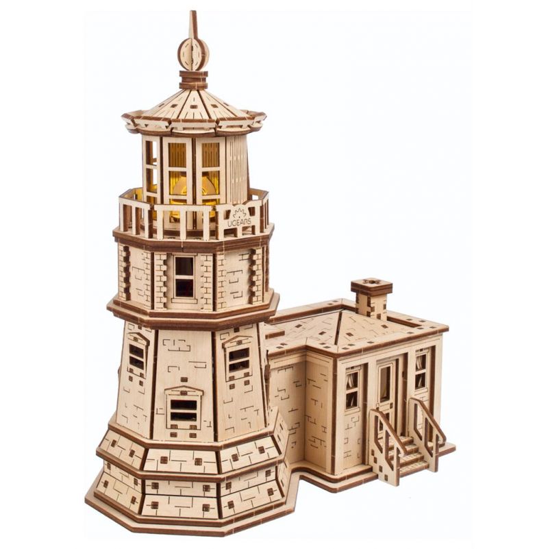 Ugear Phare Lumineux Split Rock UGEARS Ikaipaka jeux & jouets