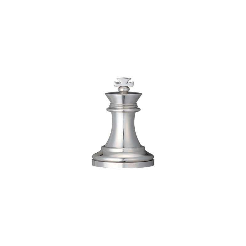 Casse-Tête Huzzle Cast Chess King - Silver  Ikaipaka jeux &