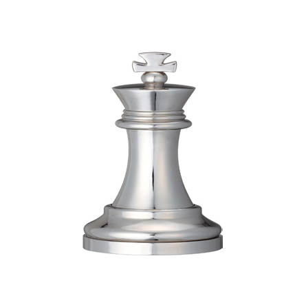 Casse-Tête Huzzle Cast Chess King - Silver  Ikaipaka jeux &