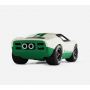 Playforever - Voiture Mini Ken Cline - Blanc/Vert - L.17,40cm -