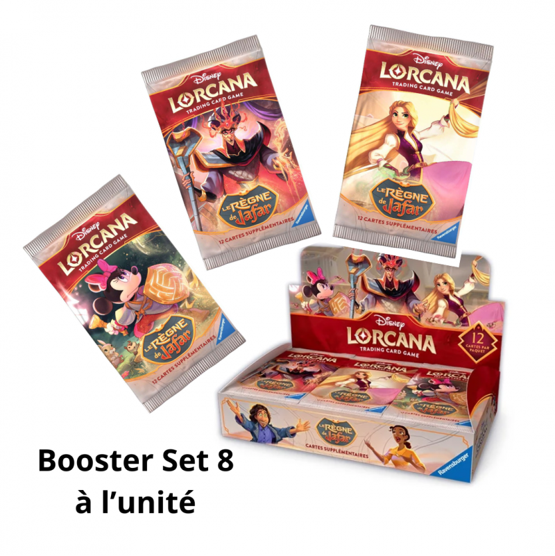 Disney Lorcana Set 8 Le Règne de Jafar Booster unité