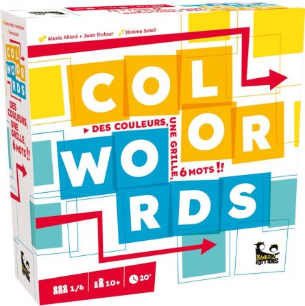 Color Words  Ikaipaka jeux & jouets Royan