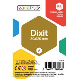 Sleeve Protège cartes Zacatrus Dixit 80*120 (par 55)  Ikaipaka