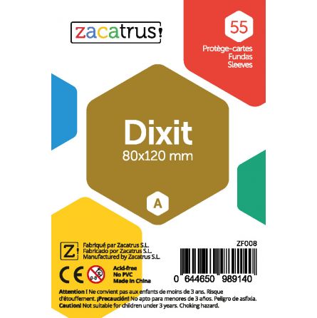 Sleeve Protège cartes Zacatrus Dixit 80*120 (par 55)  Ikaipaka