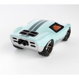 Playforever - Voiture Mini Ken Parton - Bleu/Gris - L.17,40cm