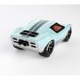Playforever - Voiture Mini Ken Parton - Bleu/Gris - L.17,40cm