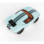 Playforever - Voiture Mini Ken Parton - Bleu/Gris - L.17,40cm