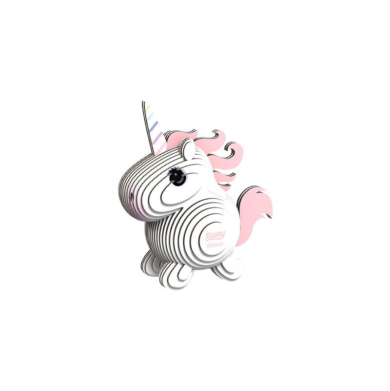 Eugy 3D Licorne rose EUGY 3D Ikaipaka jeux & jouets Royan