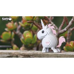 Eugy 3D Licorne rose EUGY 3D Ikaipaka jeux & jouets Royan