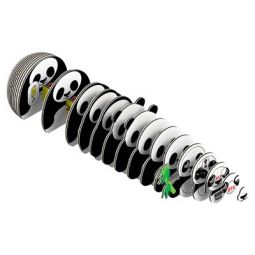Eugy 3D Panda EUGY 3D Ikaipaka jeux & jouets Royan