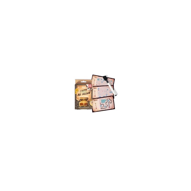 Carte aux trésors Défis Logique  Ikaipaka jeux & jouets Royan