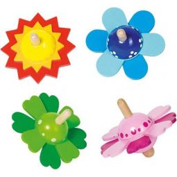 Toupies Animaux ou Fleurs Goki Ikaipaka jeux & jouets Royan