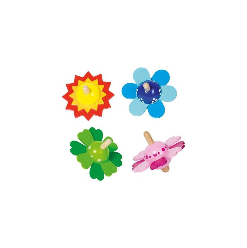 Toupies Animaux ou Fleurs Goki Ikaipaka jeux & jouets Royan