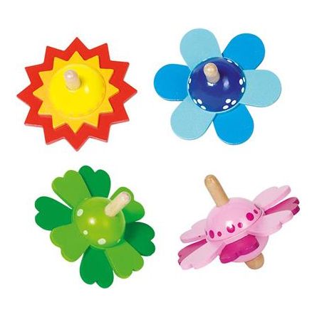 Toupies Animaux ou Fleurs Goki Ikaipaka jeux & jouets Royan