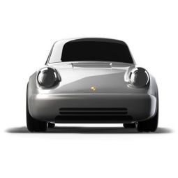 Voiture Porsche 911 gris argent Baghera Baghera Ikaipaka jeux &