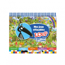 Mes jeux effaçables Loup AUZOU Ikaipaka jeux & jouets Royan