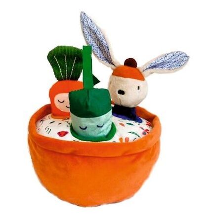 Potager Gabin Lapin 3 jouets Ebulobo  Ikaipaka jeux & jouets