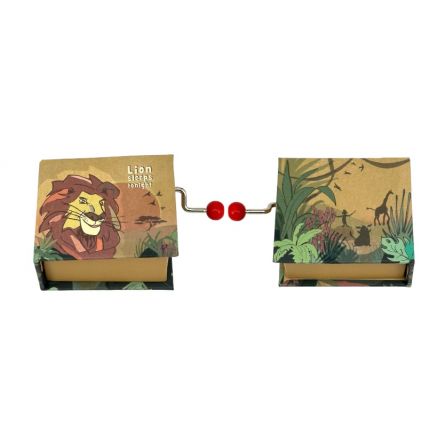 Livre musical Le Lion est mort ce soir Protocol Ikaipaka jeux &