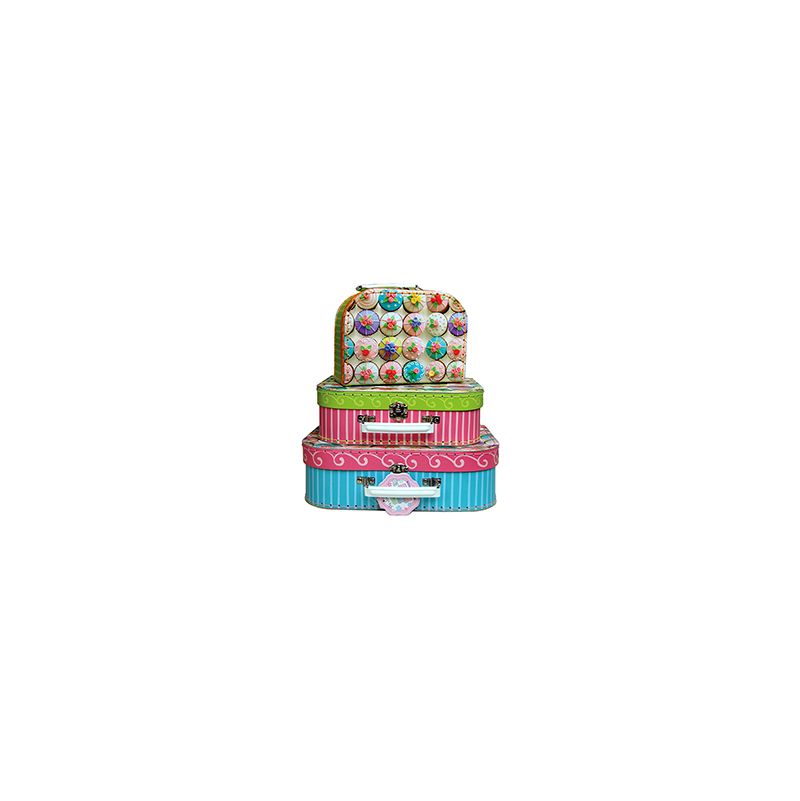 3 valises Cupcakes Protocol Ikaipaka jeux & jouets Royan