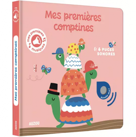 Livre sonore Premières Comptines AUZOU Ikaipaka jeux & jouets