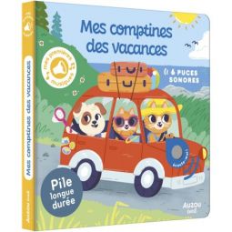 Livre Sonore Mes Comptines des Vacances AUZOU Ikaipaka jeux &