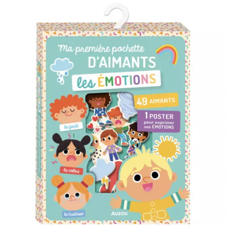 Ma pochette d'aimants Les Emotions AUZOU Ikaipaka jeux & jouets