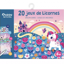 20 p'tits jeux Licornes AUZOU Ikaipaka jeux & jouets Royan