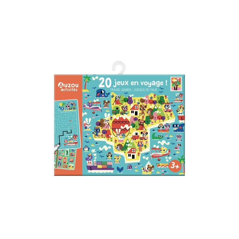 20 P'tits jeux En Voyage AUZOU Ikaipaka jeux & jouets Royan