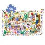 Puzzle 54p La Fête d'Anniversaire Djeco Ikaipaka jeux & jouets