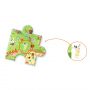 Puzzle 35p Le Square des Petits Amis Djeco Ikaipaka jeux &