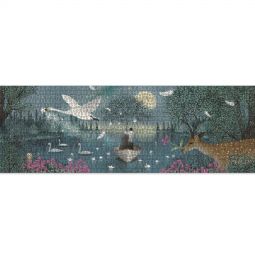 Puzzle 1000p Hymn to the Moon Djeco Ikaipaka jeux & jouets Royan