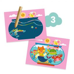 Coffret Multi-activités Le Chat et les Souris Djeco Ikaipaka